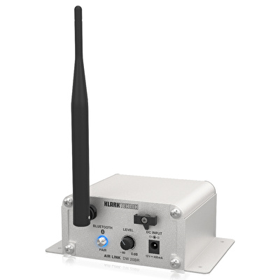 KLARK TEKNIK DW 20BR Stereo Ses Yayını İçin Bluetooth Kablosuz Stereo Alıcı
